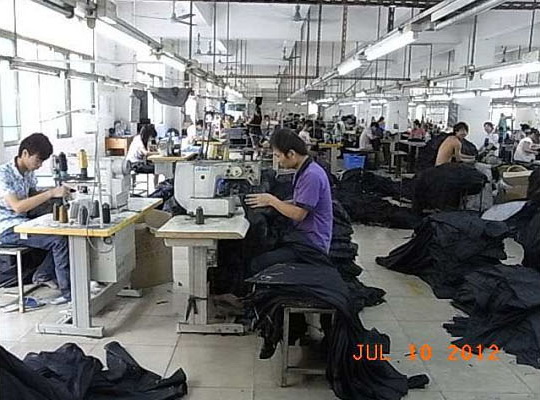 Sewing area